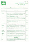 tarif Velosolex MBK mai 1987