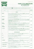 tarif velosolex motob�cane mars 1986