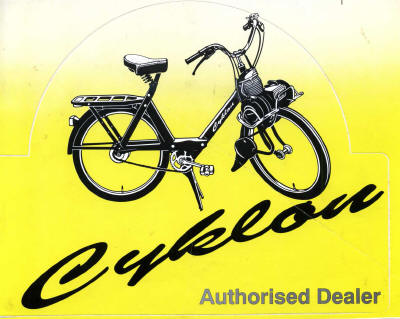 autocollant solex cyclon