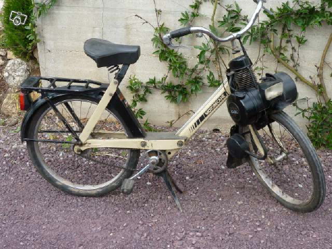 3800 Motobecane beige noir num 3