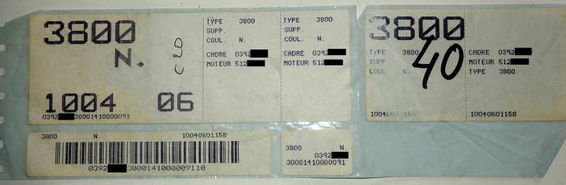 �tiquettes solex MBK Nostalgie